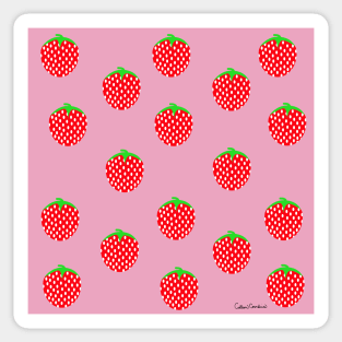 Berry Beautiful Summer Sticker